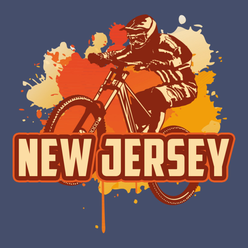 New Jersey Downhill Biking Vintage Short by hadjeraramedv | Artistshot