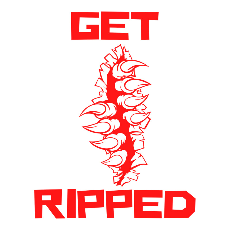 Get Ripped Fit Fitness Red Sticker | Artistshot