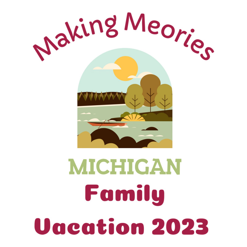 Making Memories Michigan Family Vacation 2023 Funn Crewneck Sweatshirt | Artistshot