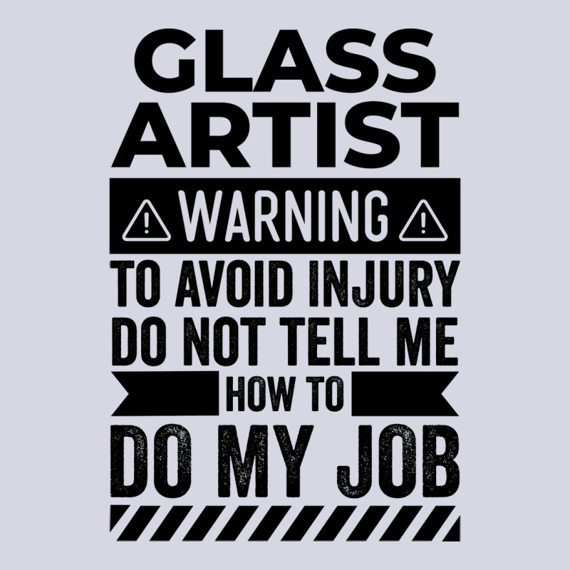 Glass Artist Warning Funny Fleece Short | Artistshot