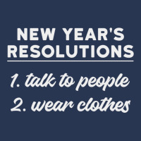 New Year Resolutions  Talk To People Men Denim Jacket | Artistshot