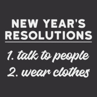 New Year Resolutions  Talk To People Vintage Short | Artistshot