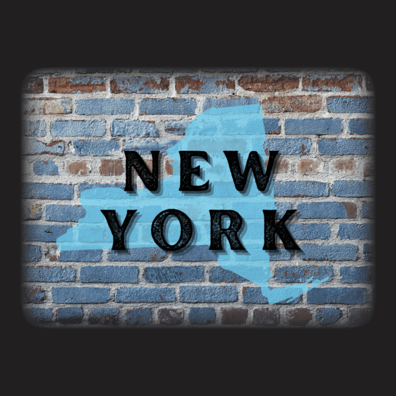 New York Brick Relief T-shirt | Artistshot