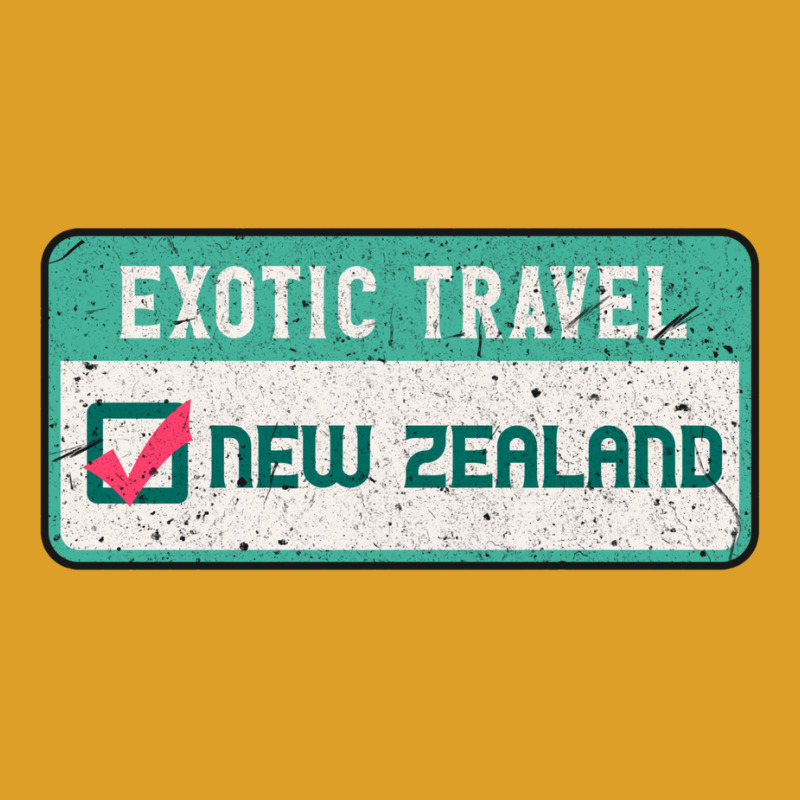 New Zealand Travel List T-shirt | Artistshot