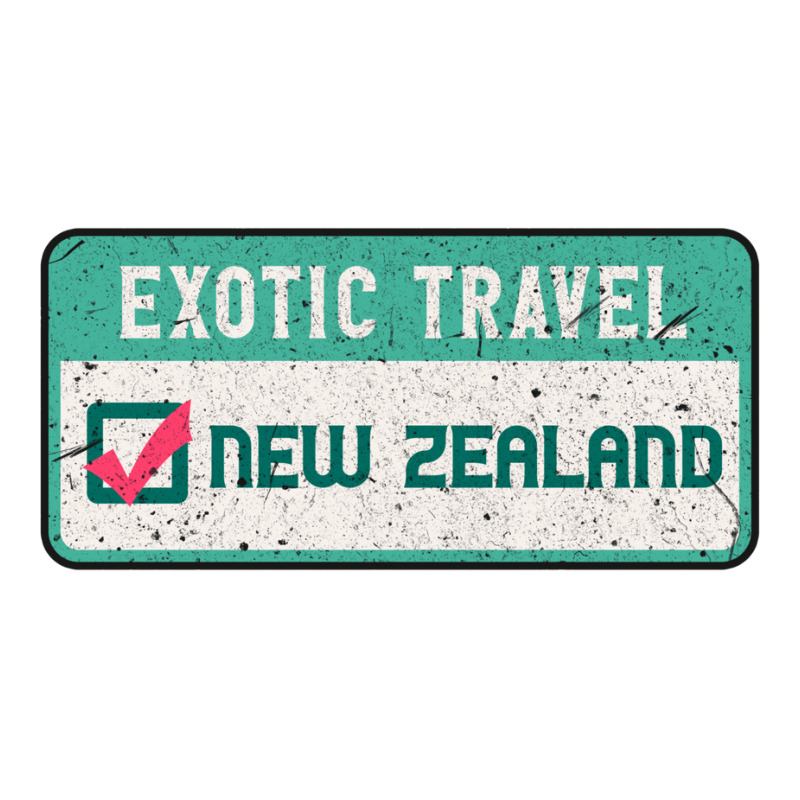 New Zealand Travel List Crewneck Sweatshirt | Artistshot