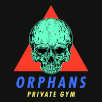 Orphans Private Gym Blue Scorecard Crop Tee | Artistshot