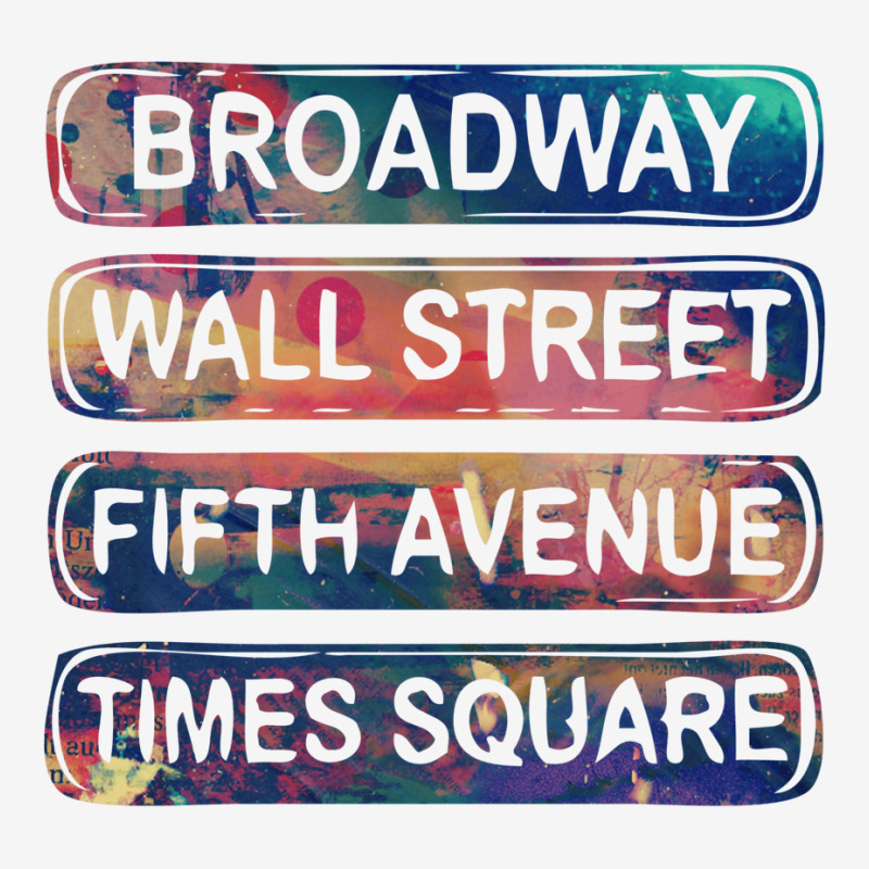 New York City Broadway Wall Street Fifth Avenue Ti Adjustable Cap by dolloylioc | Artistshot