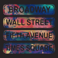 New York City Broadway Wall Street Fifth Avenue Ti Vintage Cap | Artistshot