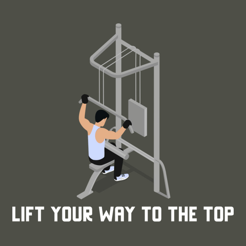 Lift Your Way To The Top Gym Quote Fleece Short | Artistshot