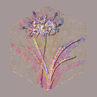 Guernsey Lily Floral Rainbow Mosaic 70s Vintage Short | Artistshot