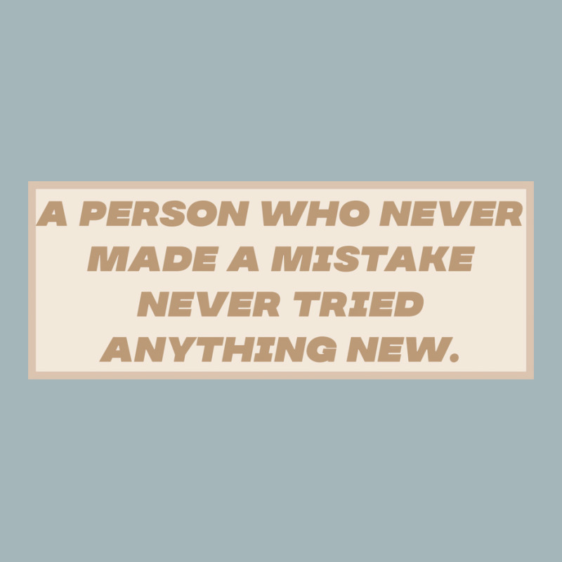 Make Mistakes Quote Unisex Sherpa-Lined Denim Jacket by advtinmarp | Artistshot