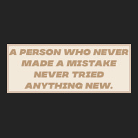 Make Mistakes Quote 3/4 Sleeve Shirt | Artistshot