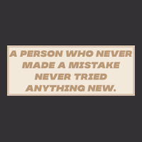 Make Mistakes Quote Vintage Short | Artistshot