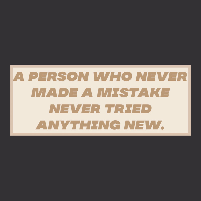 Make Mistakes Quote Vintage Hoodie by advtinmarp | Artistshot