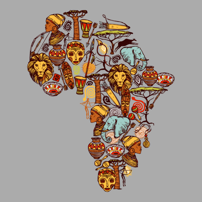 Africa Map Tribal Cultural Natural Representation T-shirt | Artistshot