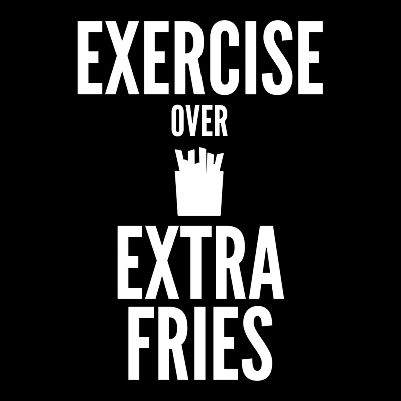 Fitness Gym Exercise Over Extra Fries 70s Adjustable Cap by ageeliriffatu | Artistshot