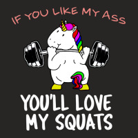 If You Like My Ass Youll Love My Squats Nostalgia Ladies Fitted T-shirt | Artistshot