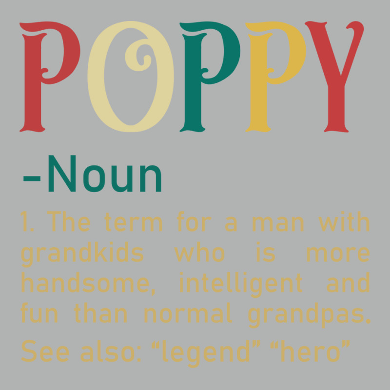 Funny Grandpa Saying Dictionary Poppy Retro Zipper Hoodie | Artistshot