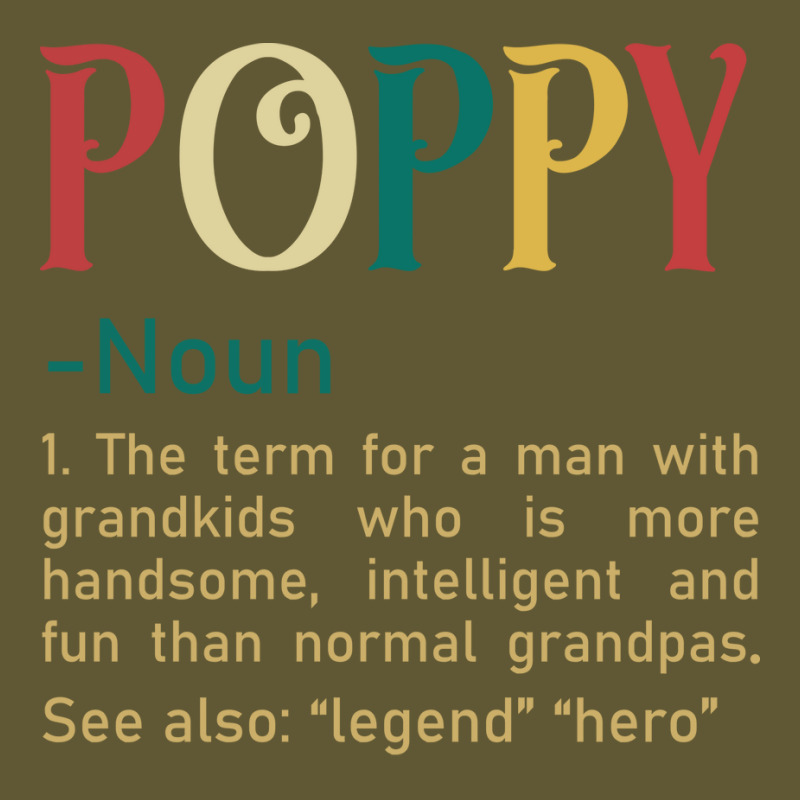 Funny Grandpa Saying Dictionary Poppy Retro Vintage Short | Artistshot