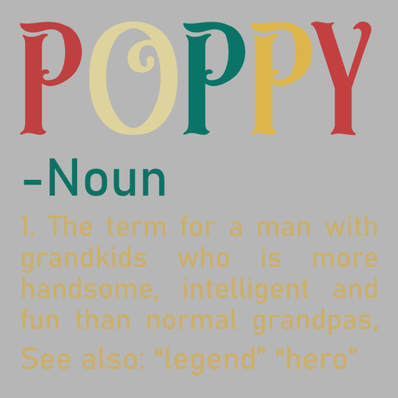 Funny Grandpa Saying Dictionary Poppy Retro Hoodie & Jogger Set | Artistshot