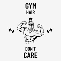 Gym Hair Dont Care Gym Workout Yellow Graphic T-shirt | Artistshot