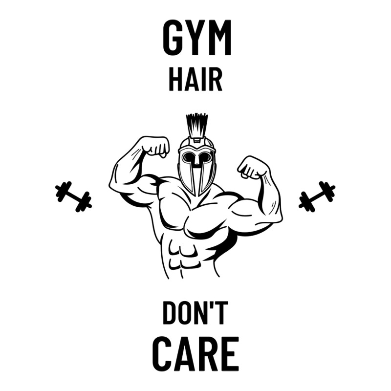 Gym Hair Dont Care Gym Workout Yellow 3/4 Sleeve Shirt | Artistshot