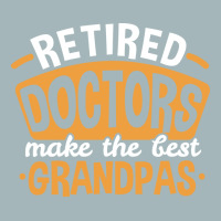 Grandpa Retired Doctor Fathers Day 80s Unisex Sherpa-lined Denim Jacket | Artistshot