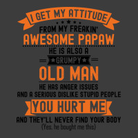 I Get My Attitude From My Freakin Awesome Papaw Gi Men's Polo Shirt | Artistshot