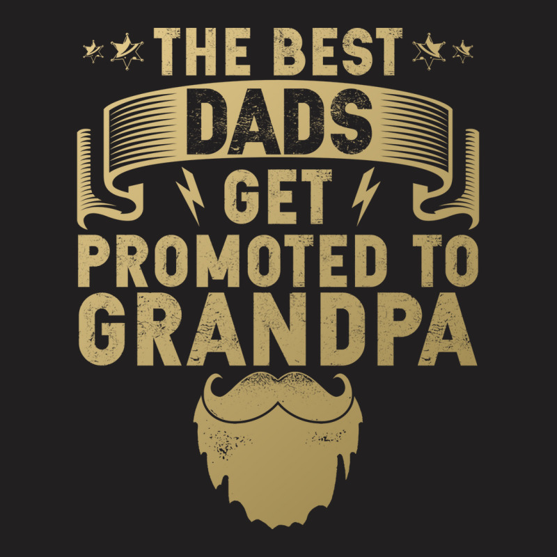 Promoted To New Grandpa Yellow T-shirt | Artistshot