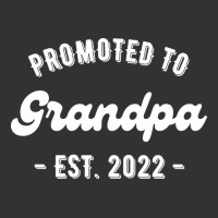 Promoted To Grandpa Est 2022 Travel Vintage Hoodie | Artistshot