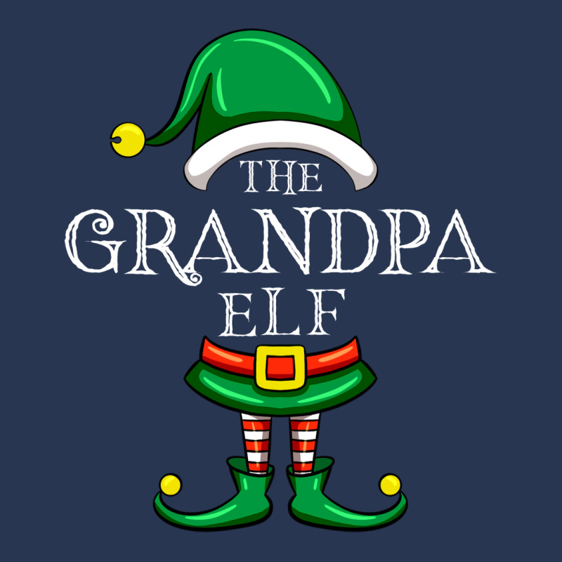 The Grandpa Elf Matching Family Christmas Pajama R Men Denim Jacket | Artistshot