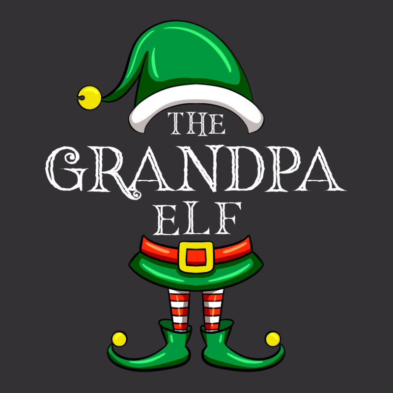 The Grandpa Elf Matching Family Christmas Pajama R Vintage Short | Artistshot