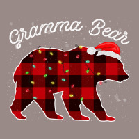 Gramma Bear Santa Christmas Pajama Red Plaid Buffa Vintage T-shirt | Artistshot