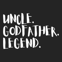 Uncle Godfather Legend Gift For Uncles Quote 3/4 Sleeve Shirt | Artistshot