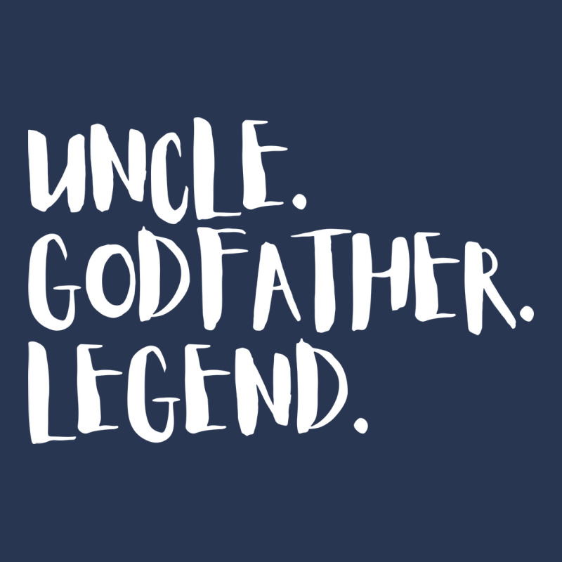 Uncle Godfather Legend Gift For Uncles Quote Men Denim Jacket | Artistshot