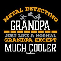 Metal Detecting Grandpa Just Like A Normal Grandpa Adjustable Cap | Artistshot