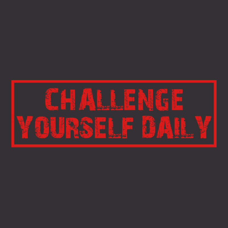 Challenge Yourself Daily Fitness Red 80s Vintage Hoodie by mesapehozajc | Artistshot