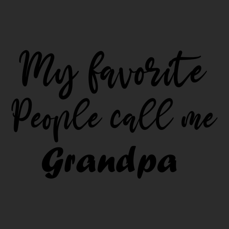 My Favorite People Call Me Grandpa Funny Grandpa G Cropped Hoodie by wanyeezorduv | Artistshot