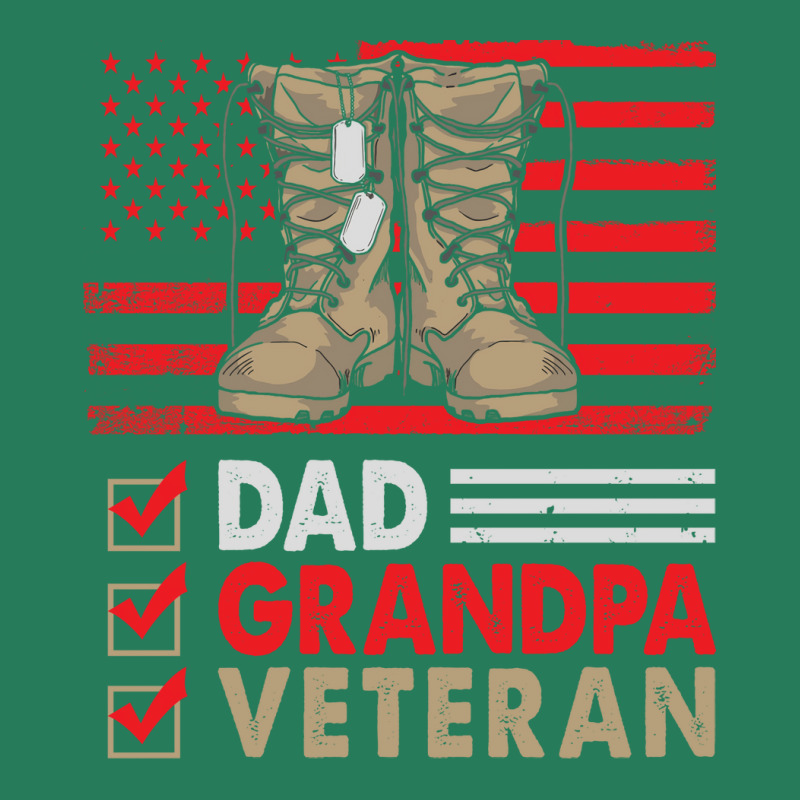 Dad Grandpa Veteran Vintage Favorite Holiday Veter T-shirt | Artistshot