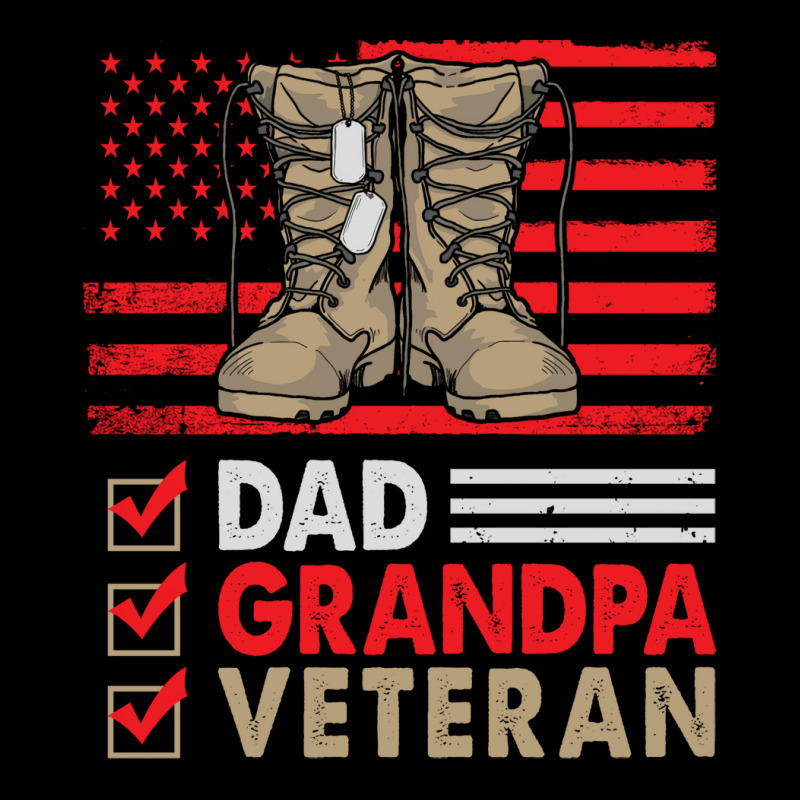 Dad Grandpa Veteran Vintage Favorite Holiday Veter Zipper Hoodie | Artistshot