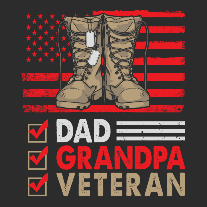 Dad Grandpa Veteran Vintage Favorite Holiday Veter Exclusive T-shirt | Artistshot