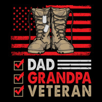 Dad Grandpa Veteran Vintage Favorite Holiday Veter Long Sleeve Shirts | Artistshot