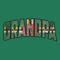 Grandpa Dominica Vintage Heritage Dna Flag Travel Ladies Fitted T-shirt | Artistshot