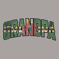 Grandpa Dominica Vintage Heritage Dna Flag Travel Racerback Tank | Artistshot