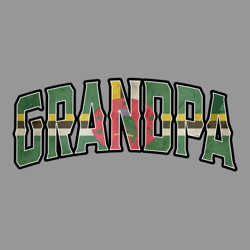 Grandpa Dominica Vintage Heritage Dna Flag Travel Women's V-Neck T-Shirt by diosasbigsby6 | Artistshot