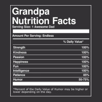 Grandpa Nutrition Facts Fathers Day Travel Vintage Hoodie | Artistshot