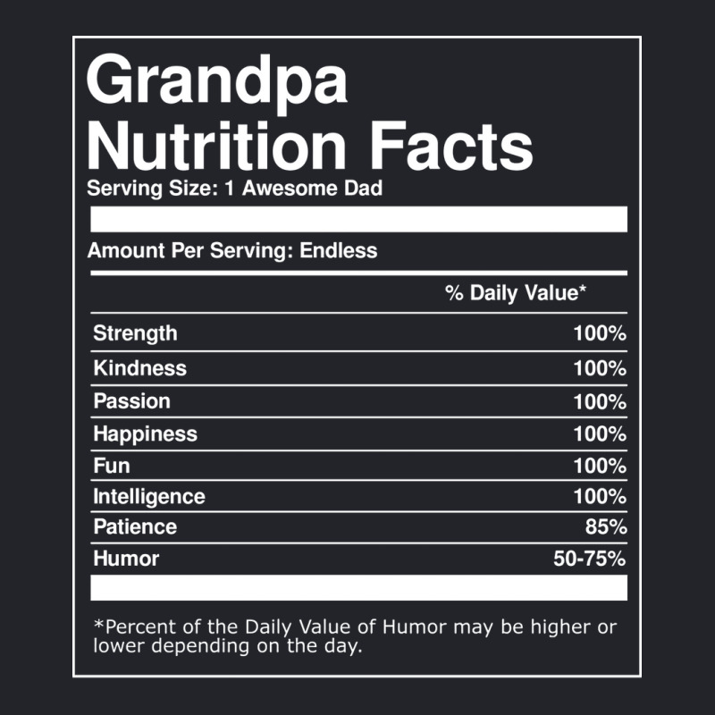 Grandpa Nutrition Facts Fathers Day Travel Lightweight Hoodie by diosasbigsby6 | Artistshot