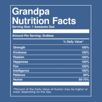 Grandpa Nutrition Facts Fathers Day Travel Men's Polo Shirt | Artistshot