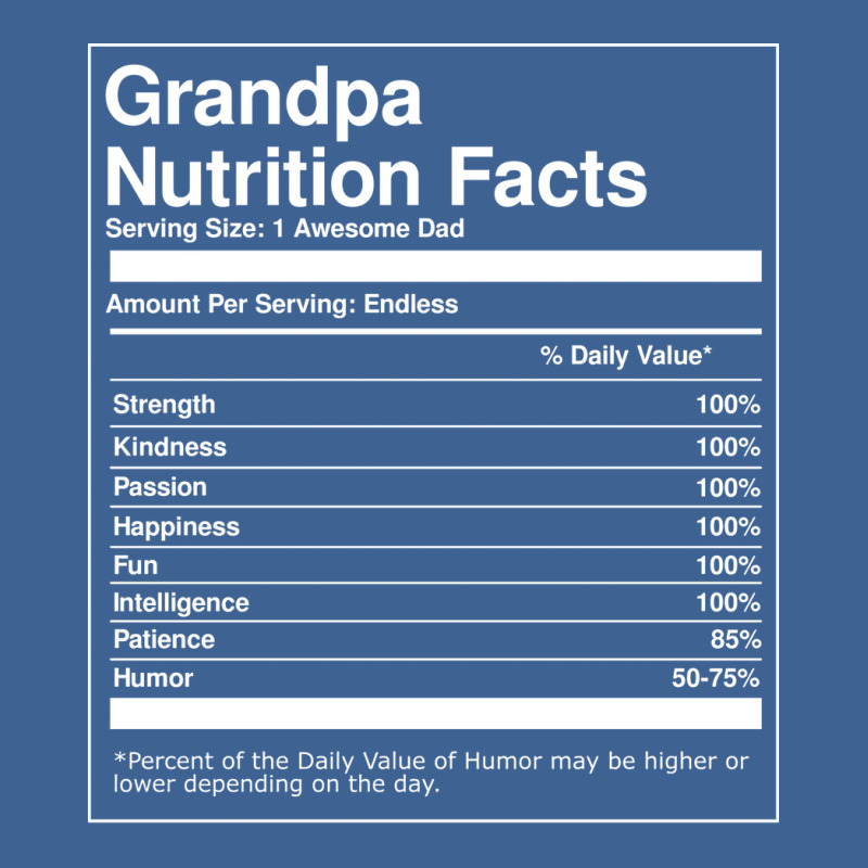 Grandpa Nutrition Facts Fathers Day Travel Men's Polo Shirt by diosasbigsby6 | Artistshot