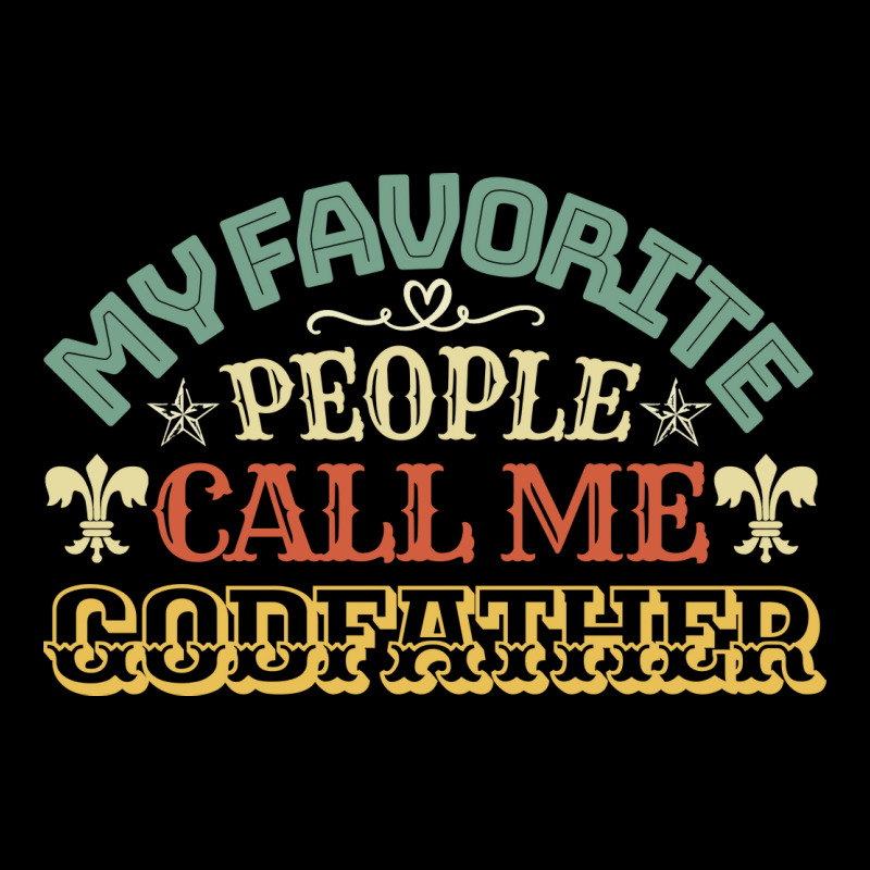 My Favorite People Call Me Godfather Boy Men's Long Sleeve Pajama Set | Artistshot